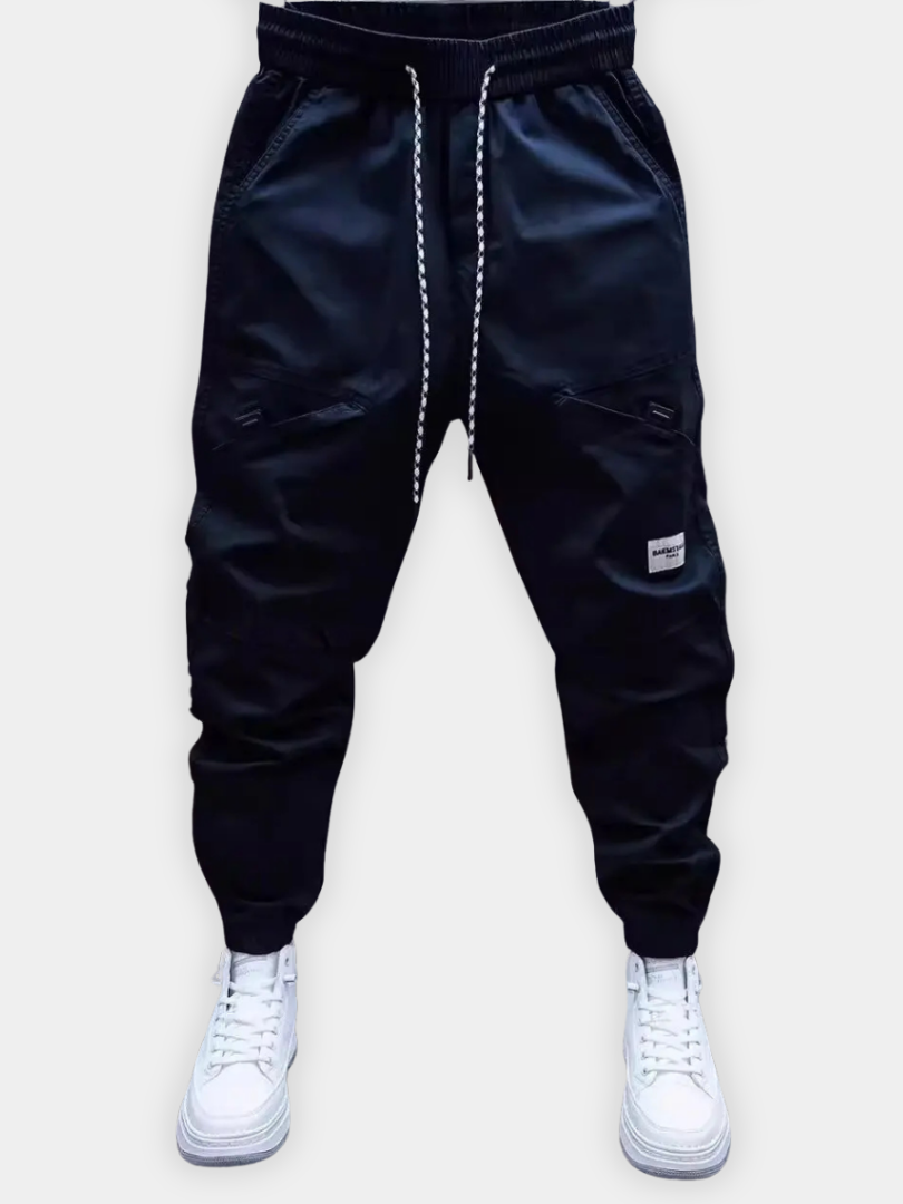 RUGGERI MILANO™ | PANTALONI CASUAL A VESTIBILITÀ COMODA