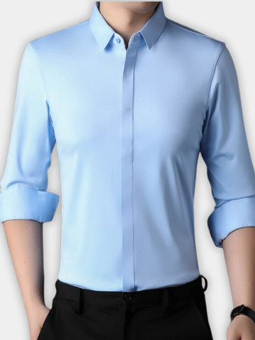 RUGGERI MILANO™ | CAMICIA STRETCH ANTIPIEGA DA UOMO