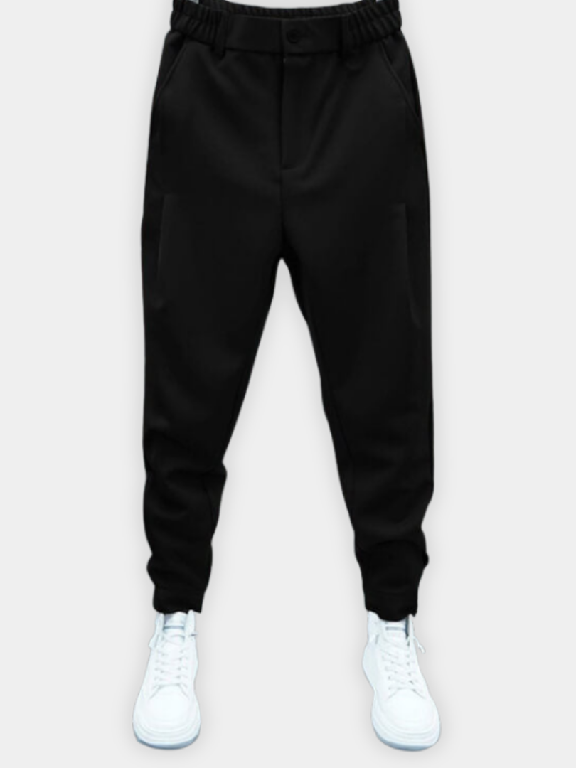 RUGGERI MILANO™ | PANTALONI ESSENZIALI A VESTIBILITÀ COMODA