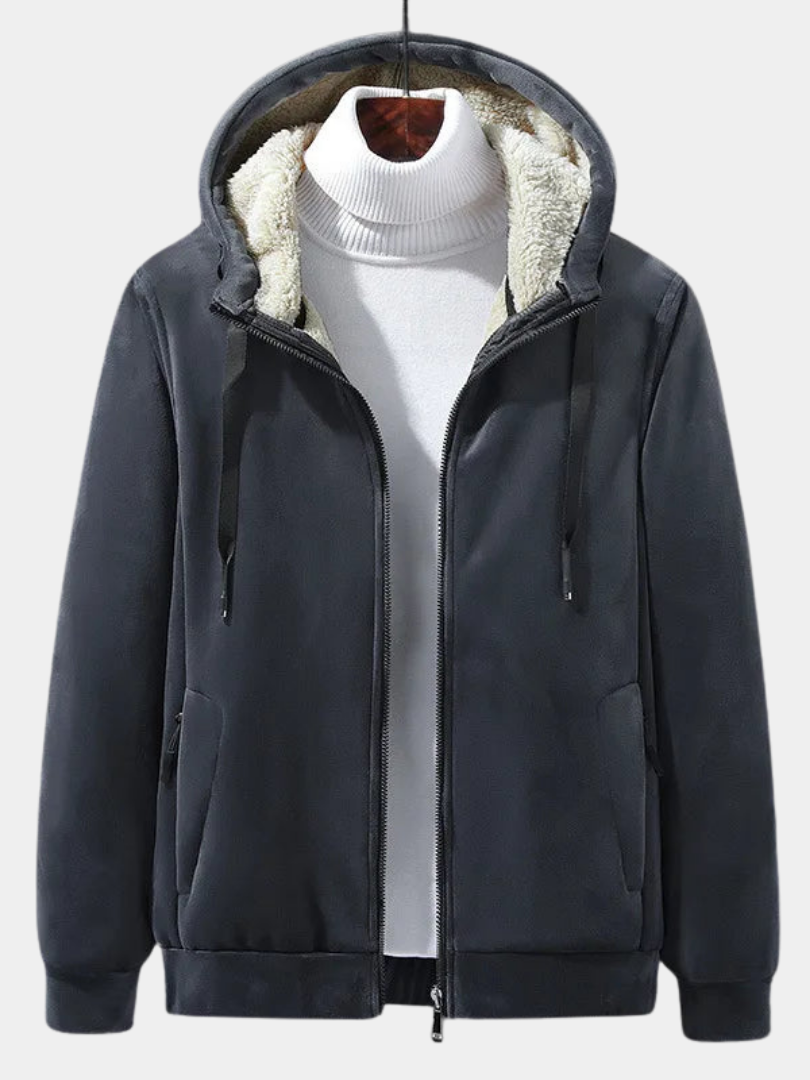 RUGGERI MILANO™ | GIACCONE INVERNALE LUSSUOSO CON CAPPUCCIO