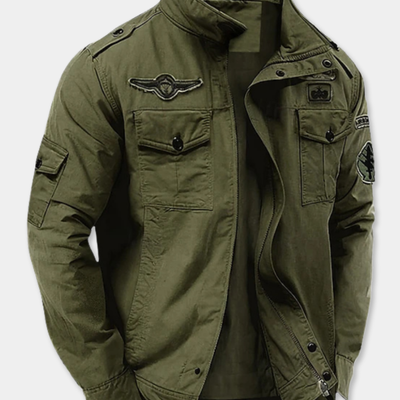 RUGGERI MILANO™ | GIACCA MILITARE STRUTTURATA