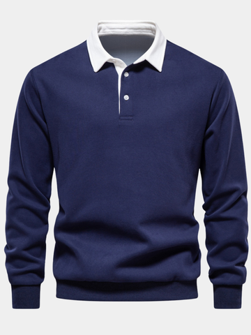 RUGGERI MILANO™ | POLO DI LUSSO A MANICHE LUNGHE