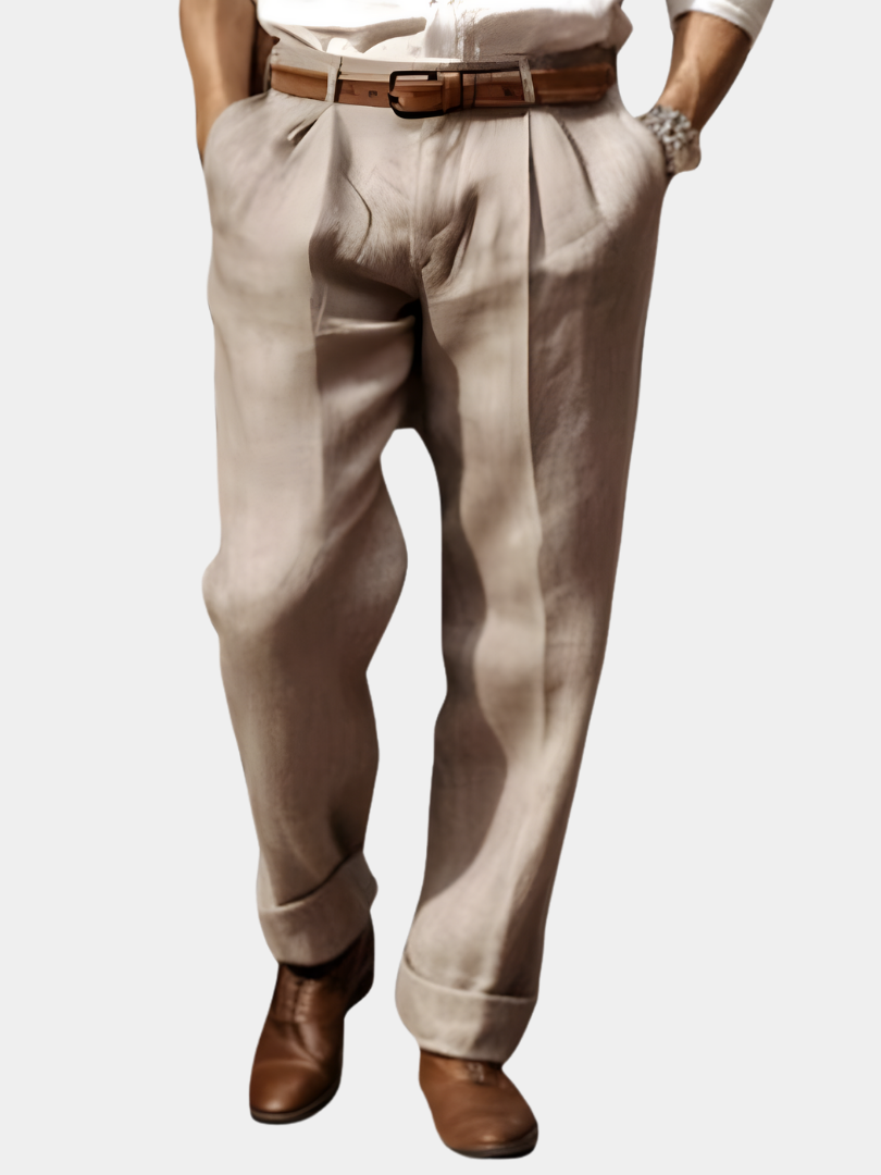 RUGGERI MILANO™ | PANTALONE TAILORING IN COTONE COMODO