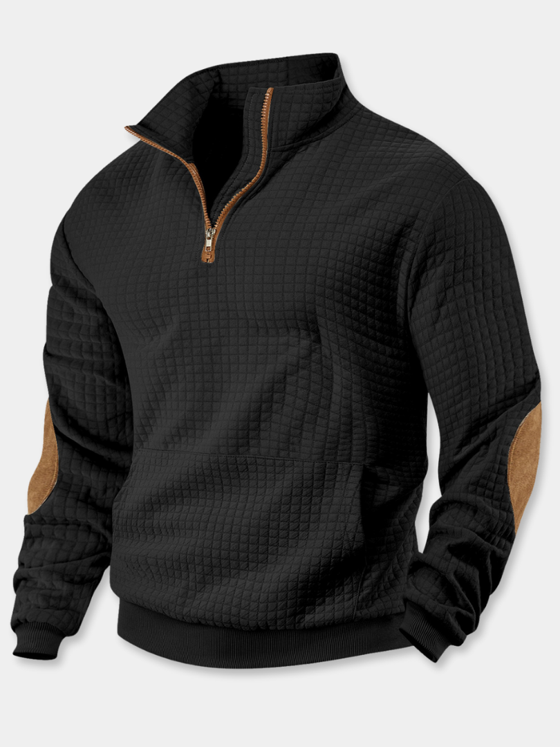 RUGGERI MILANO™ | MAGLIA TECNICA A MEZZA ZIP