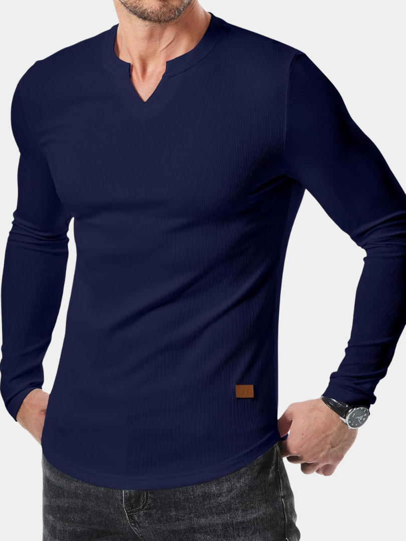 RUGGERI MILANO™ | MAGLIA A MANICHE LUNGHE SCULPTING