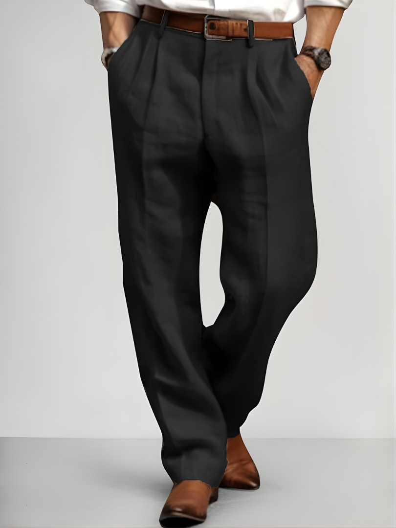 RUGGERI MILANO™ | PANTALONE TAILORING IN COTONE COMODO