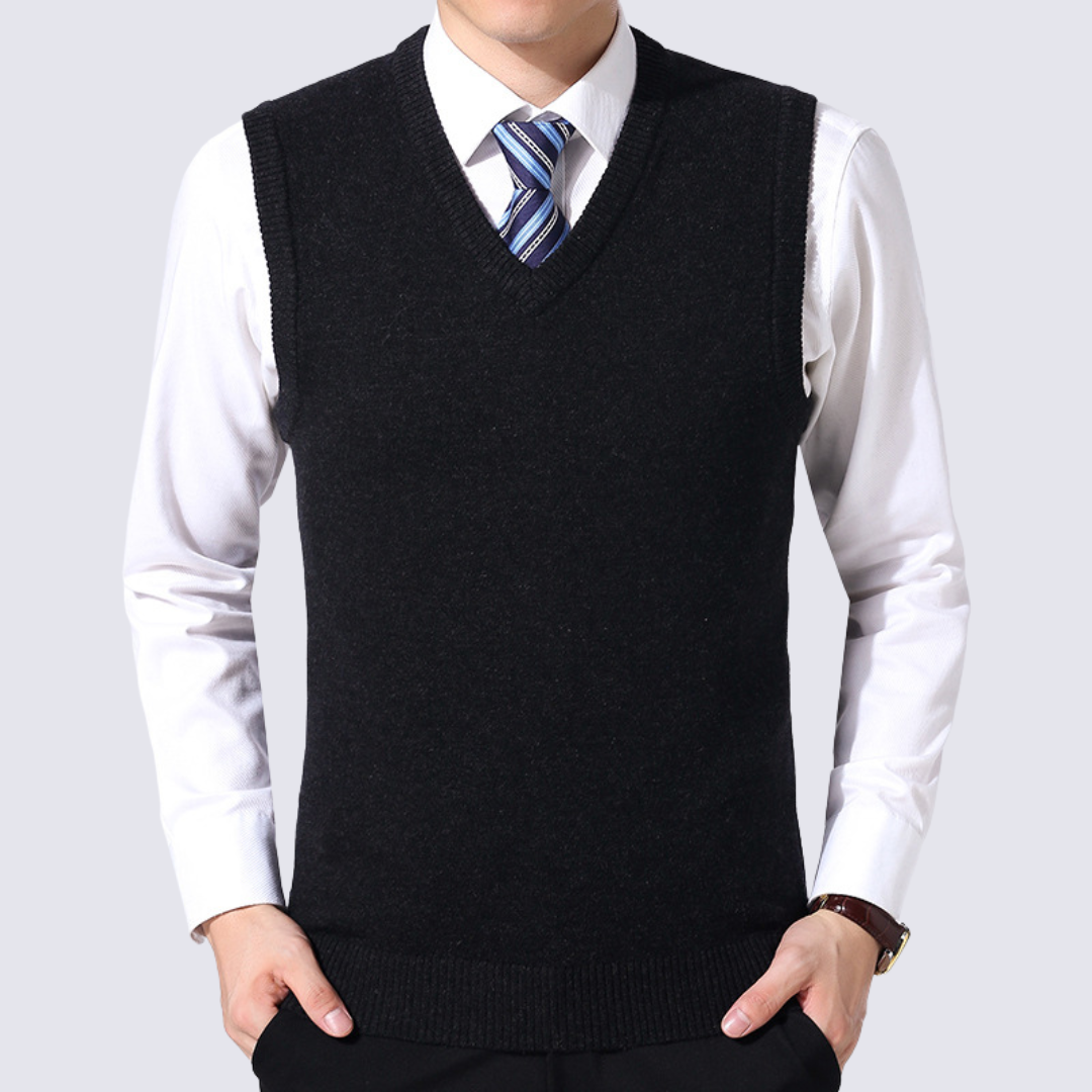 RUGGERI MILANO™ | GILET SENZA MANICHE DA SOVRAPPOSIZIONE