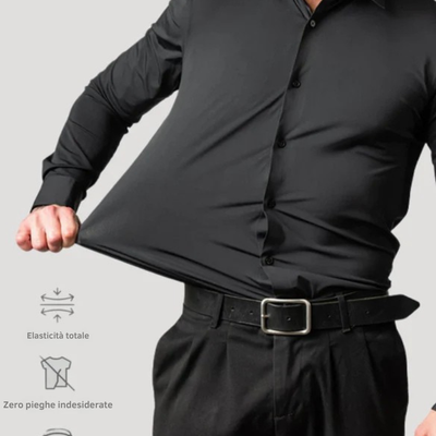 RUGGERI MILANO™ | CAMICIA STRETCH SENZA STIRO