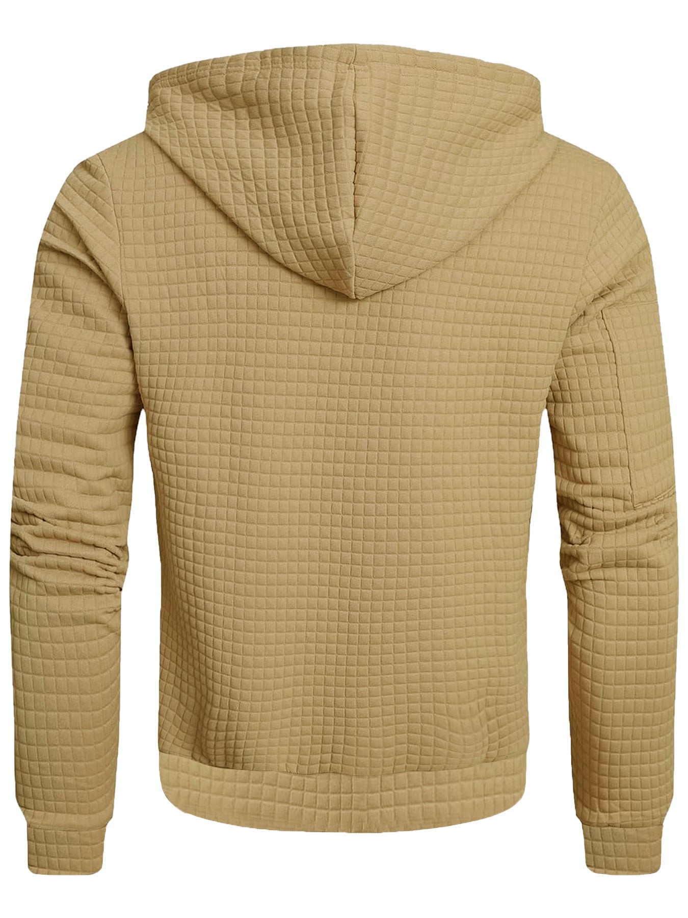 RUGGERI MILANO™ | FELPA CON CAPPUCCIO ZIPPATA RINFORZATA