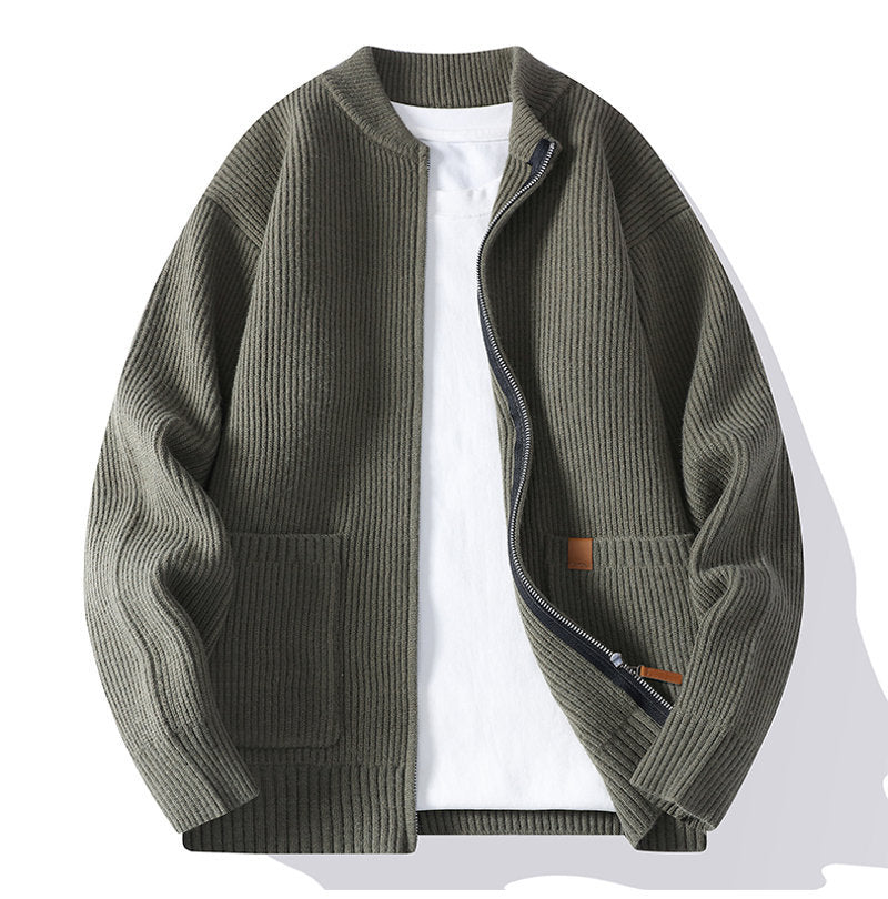 RUGGERI MILANO™ | GILET IN MAGLIA A COSTE PREMIUM