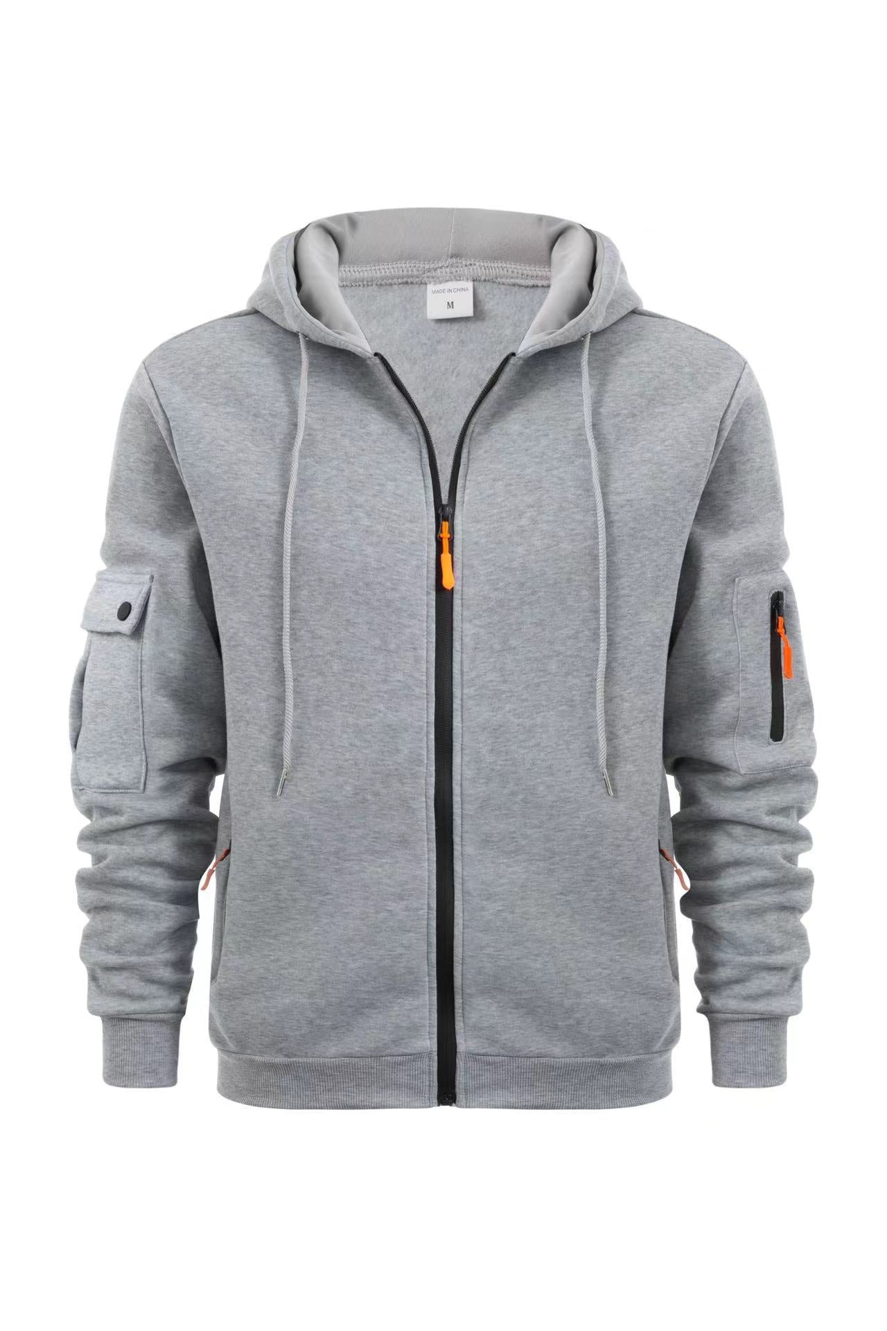 RUGGERI MILANO™ | FELPA POLIVALENTE CON ZIP