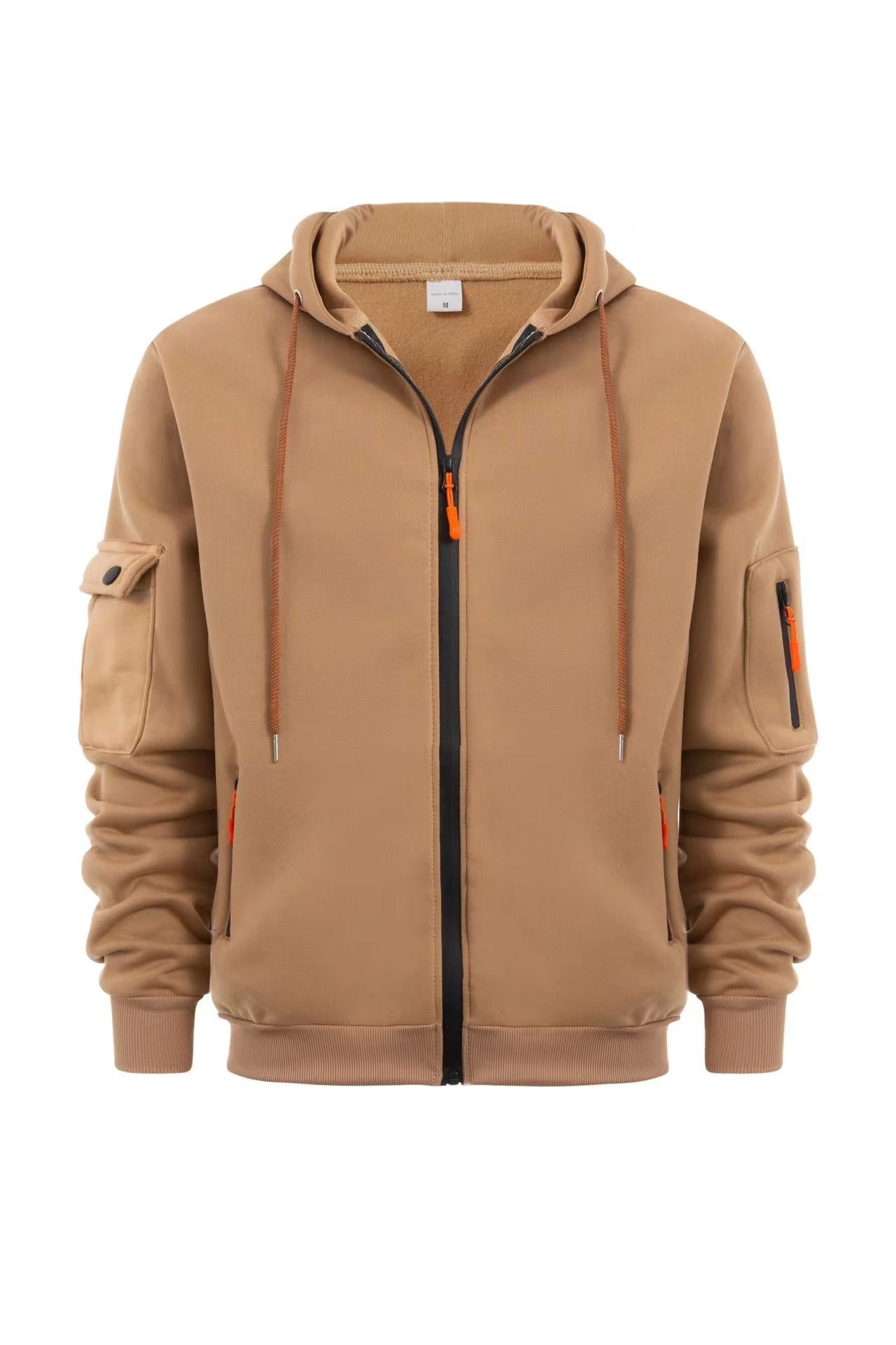 RUGGERI MILANO™ | FELPA POLIVALENTE CON ZIP