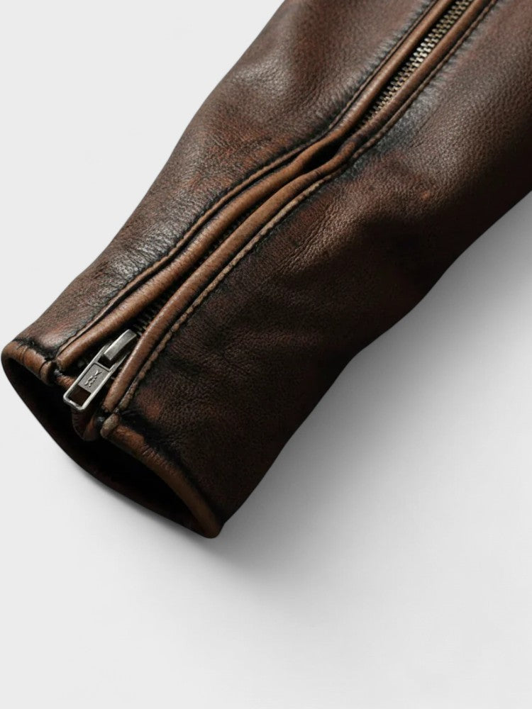 RUGGERI MILANO™ | GIACCA ELEGANTE CON COLLO ALTO