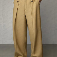 RUGGERI MILANO™ | PANTALONE ELEGANTE CON PINCES