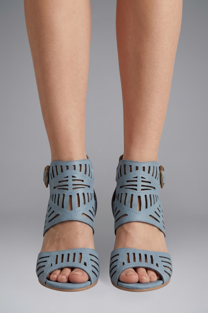 Women's Sandals with Ankle Strap for Summer