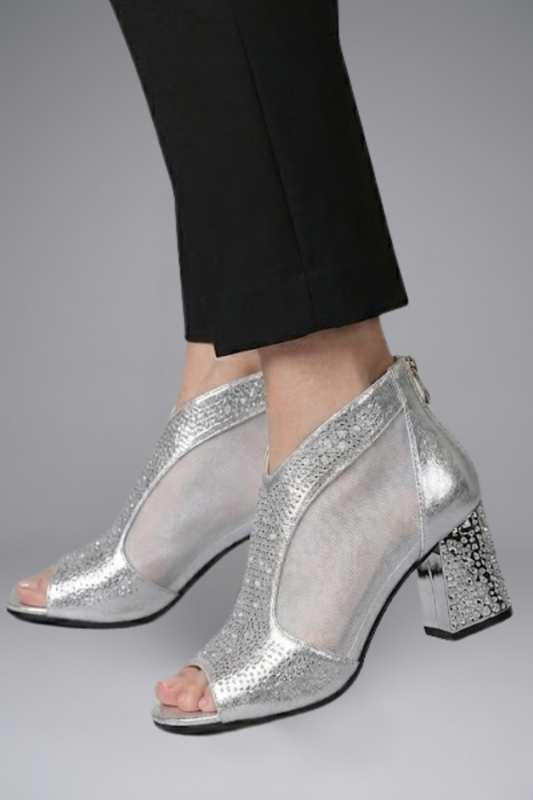 Women's Sandals with Open-Toe Design for Evening Wear