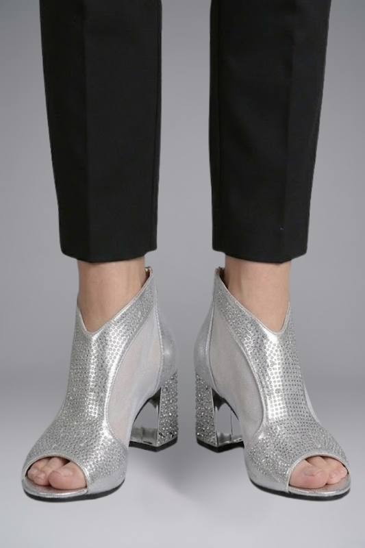 Women's Sandals with Open-Toe Design for Evening Wear