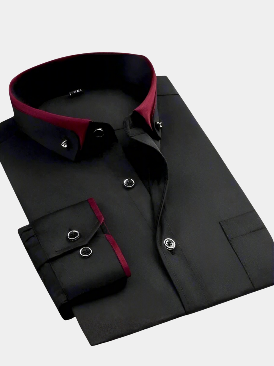 RUGGERI MILANO™ | CAMICIA CLASSICA A MANICHE LUNGHE