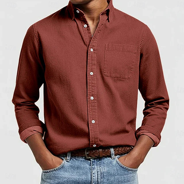 RUGGERI MILANO™ | CAMICIA BOTTONATA CASUAL